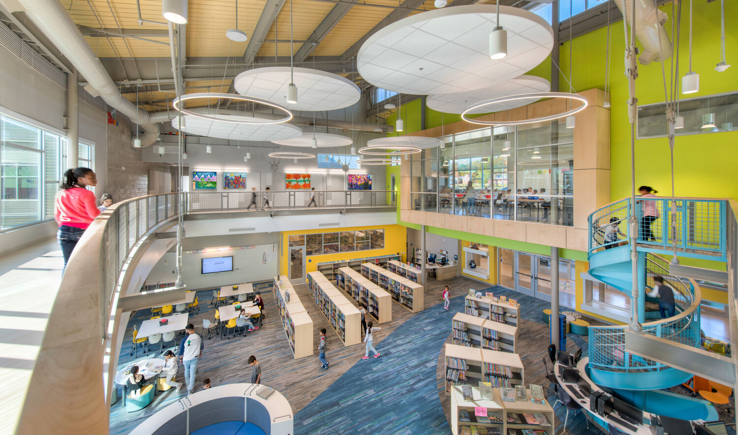 Moncure Elementary School interior