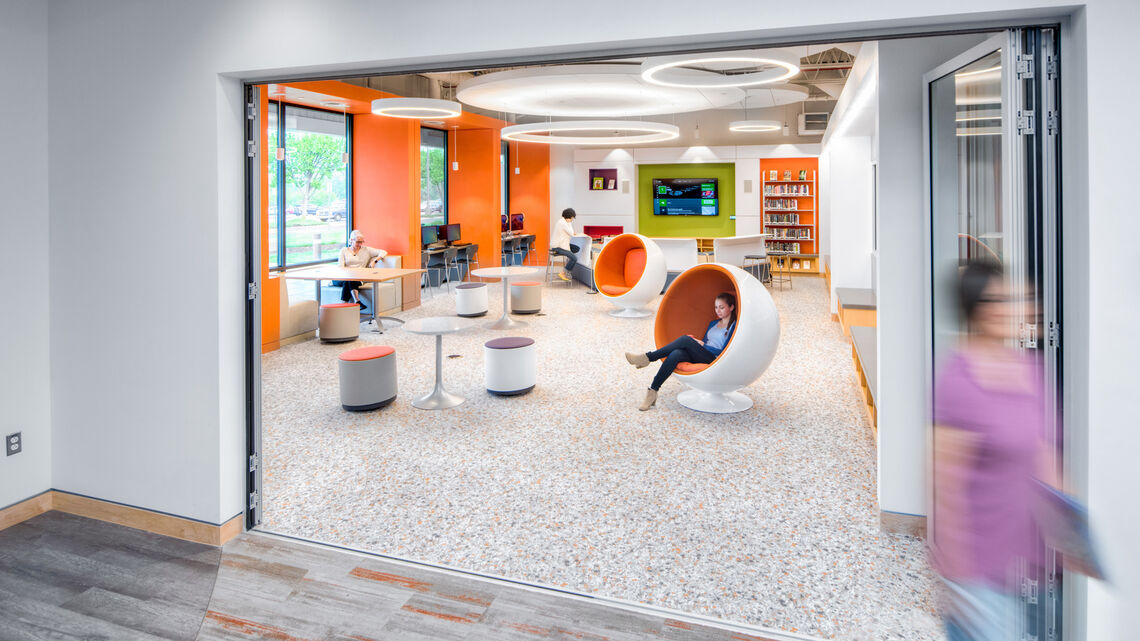 Sterling Branch Library interior