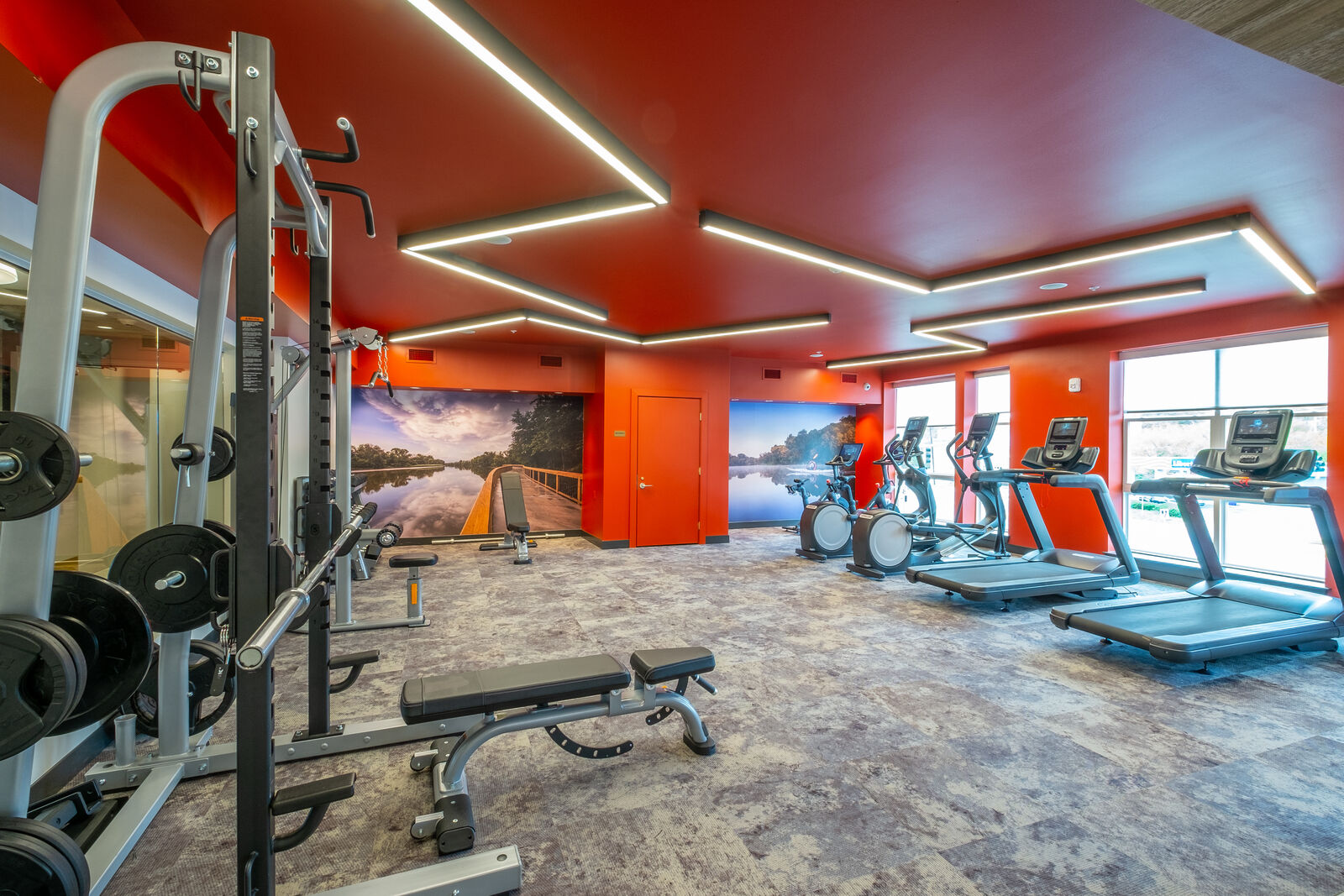 gym at studio 3807