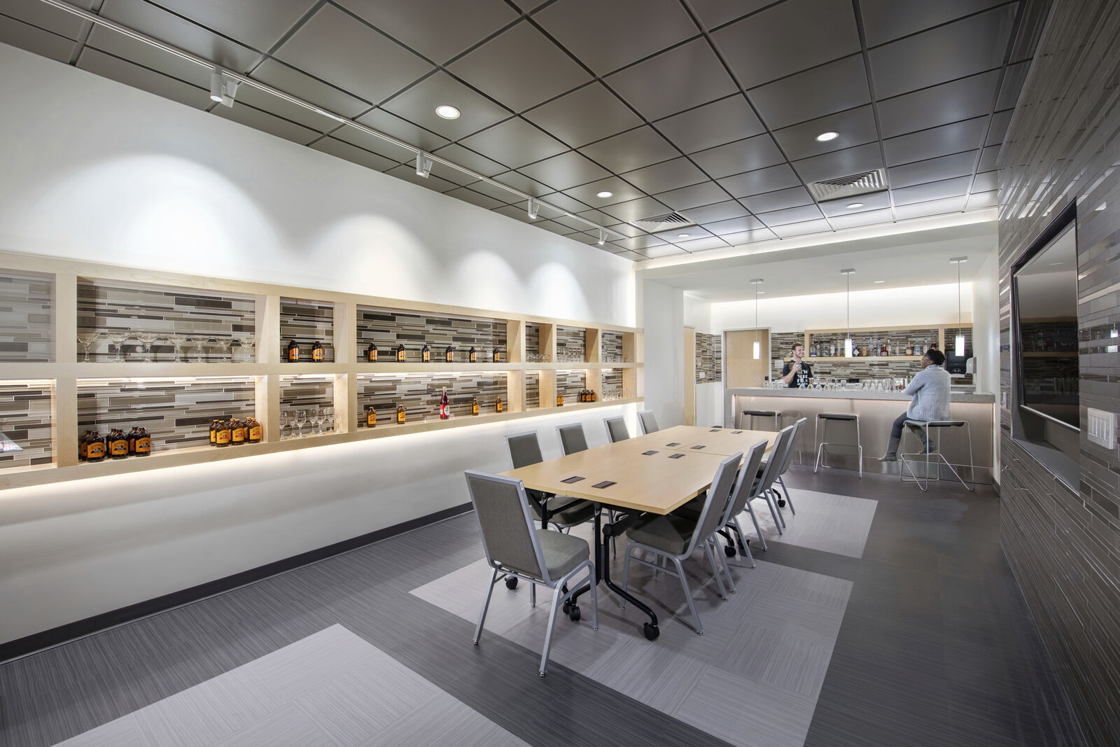 Architectural image of Prince Georges Community College Culinary Arts Center in Maryland By Jeffrey Sauers of Commercial Photographics